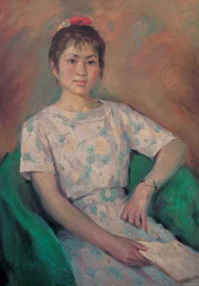刘国枢 1979年作 少女